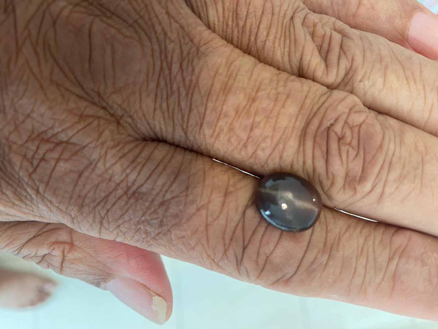 Natural Cat’s Eye Scapolite Oval Cabochon – 7.71 cts | Certified Brown Gemstone from Thailand