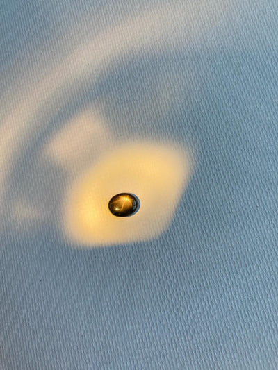 Certified Natural Star Black Sapphire – 2.86 cts Oval Cabochon | Chantaburi Star Gemstone