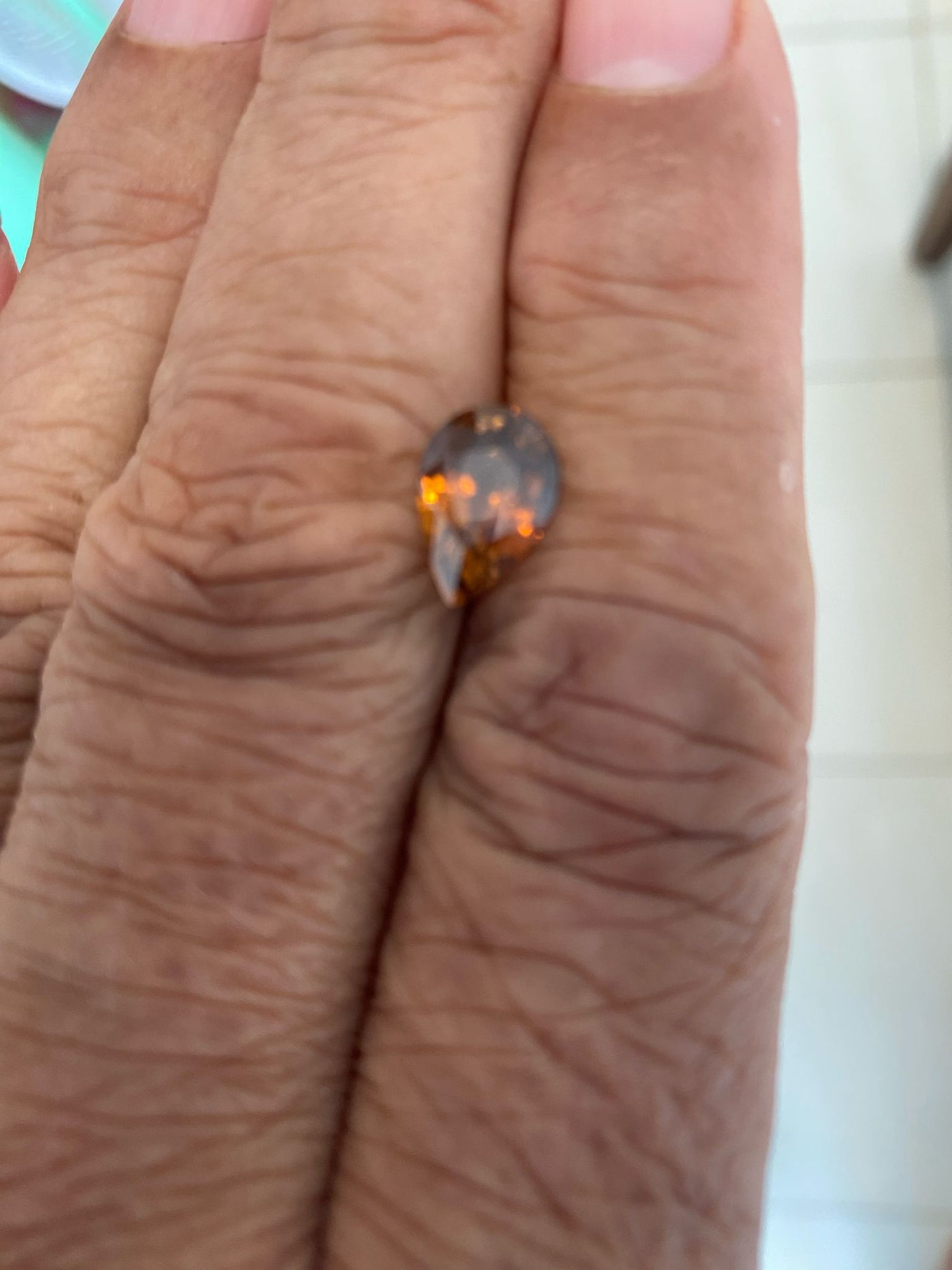 Golden Flame Zircon – 2.57 ct Oval Cut | Certified Yellowish-Orange Gem from Tanzania