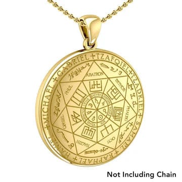 Maura Gems and Jewellery Jewelry Awaken the Celestial Guardians with Our Exquisite Solid Gold Pendant: The Seven Archangels Solid Gold Pendant - GPD5154 |