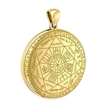 Maura Gems and Jewellery Jewelry Awaken the Celestial Guardians with Our Exquisite Solid Gold Pendant: The Seven Archangels Solid Gold Pendant - GPD5154 |