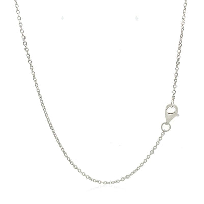 RCJ Bracelets 7'' / Sterling Silver Sterling Silver Cross Bracelet with Cubic Zirconias