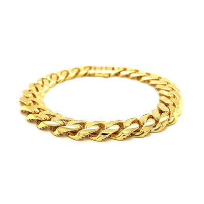 RCJ Bracelets 8.5'' / Yellow Gold 14k Yellow Gold Polished Curb Chain Bracelet (11.50 mm)