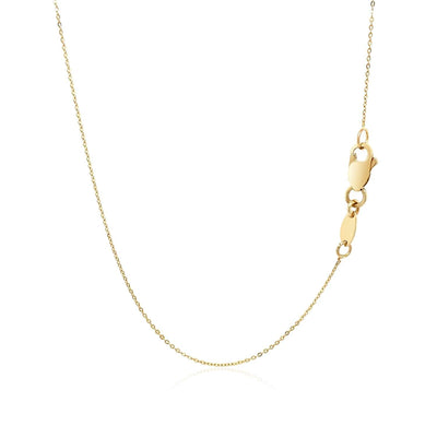 RCJ Necklaces 17'' / Yellow Gold 14k Yellow Gold Thin Textured Bar Necklace
