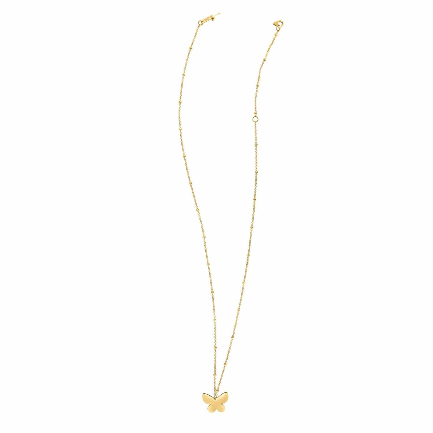 RCJ Necklaces 18 / Yellow Gold 14k Yellow Gold Ppillon Butterfly Necklace