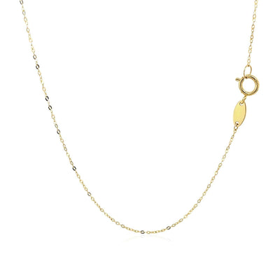 RCJ Pendants 17 / Yellow Gold 14k Yellow Gold with Peace Symbol Pendant