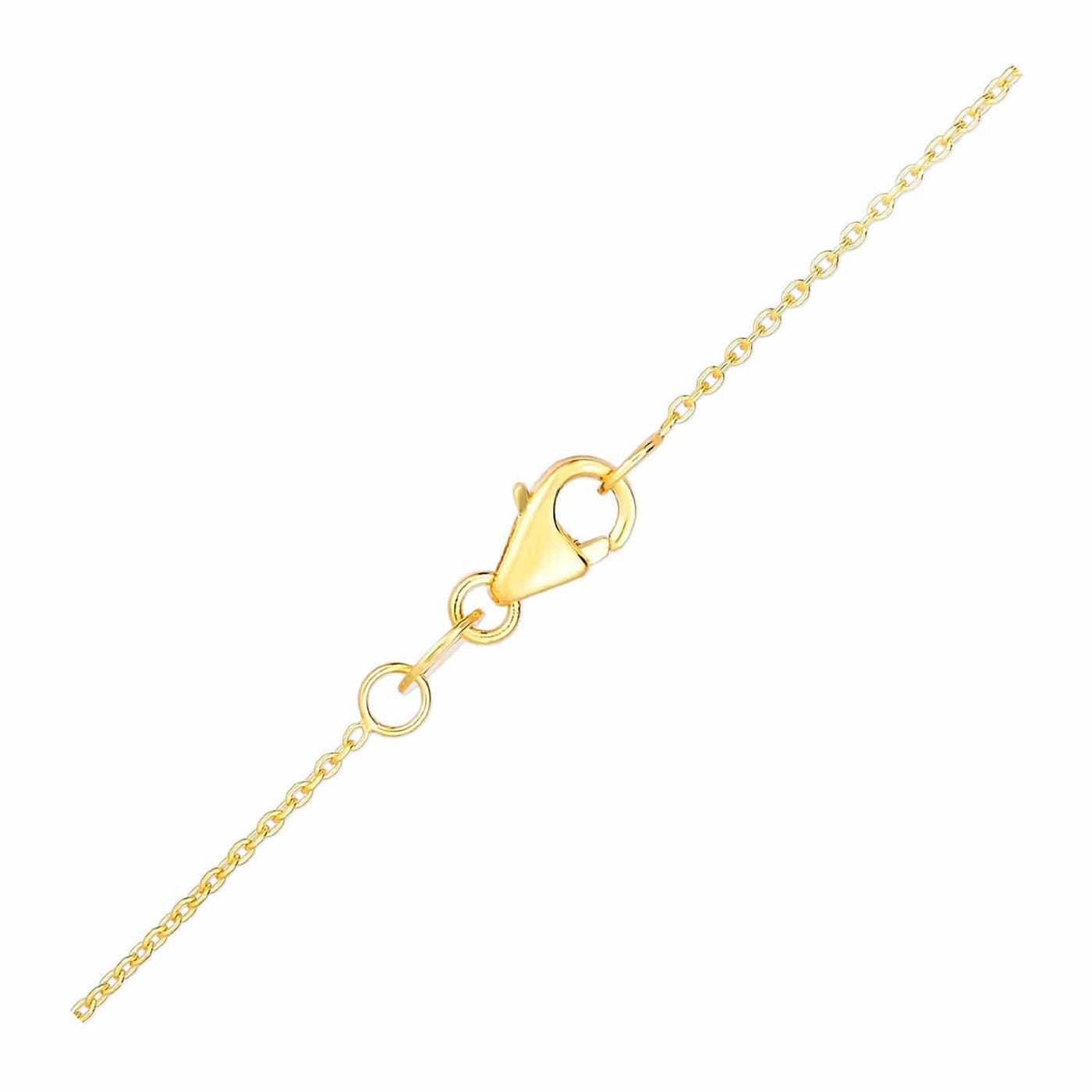 RCJ Pendants 18 / Yellow Gold 14k Yellow Gold with Round Roman Coin Pendant