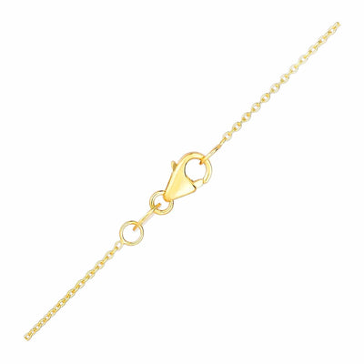 RCJ Pendants 18 / Yellow Gold 14k Yellow Gold with Round Roman Coin Pendant