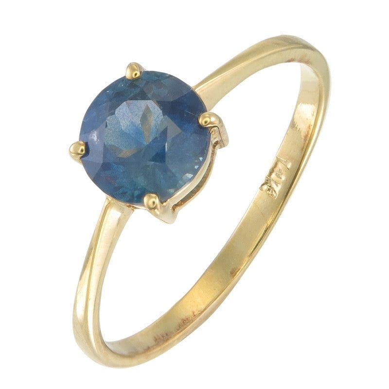 marklsmithms1 jewelry lek ring Ceylon Sapphire Ring 18K Gold, Teal Colour Sapphire Engagement Ring