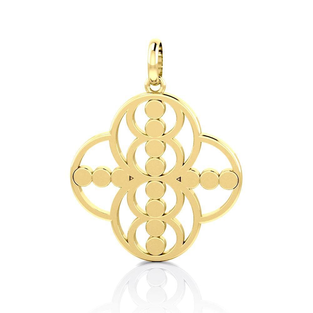 Maura Gems and Jewellery Energy Solid Gold Pendant GPD3983