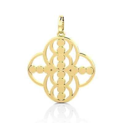 Maura Gems and Jewellery Energy Solid Gold Pendant GPD3983