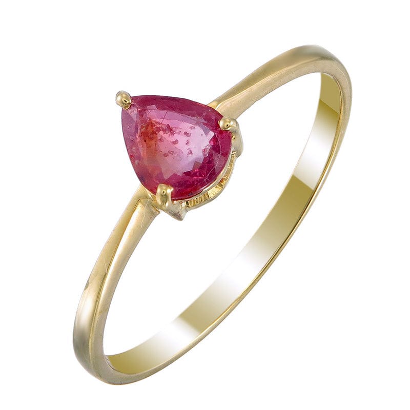 Maura Gems and Jewellery Natural Padparadcha Ceylon sapphire ring