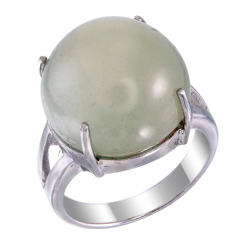 Maura Gems and Jewellery Ready Made Jewelry Natural 4 ray prominent star Ceylon Moonstone in silver ring