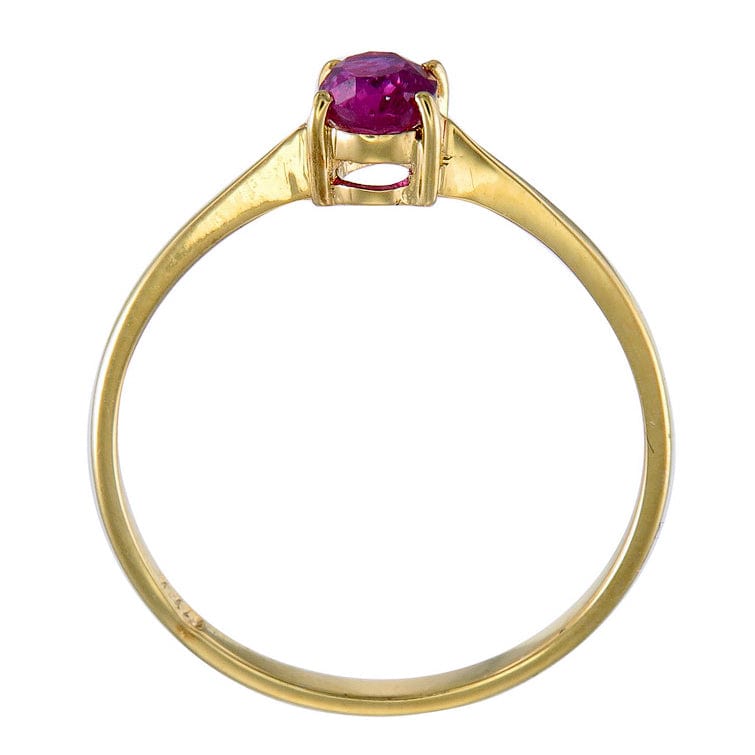 Maura Gems and Jewellery Ready Made Jewelry Natural Ceylon Pinky Purple (Fuschia) Sapphire ring