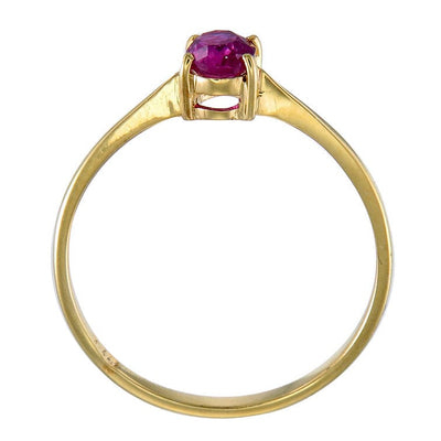 Maura Gems and Jewellery Ready Made Jewelry Natural Ceylon Pinky Purple (Fuschia) Sapphire ring