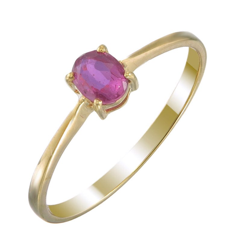 Maura Gems and Jewellery Ready Made Jewelry Natural Ceylon Pinky Purple (Fuschia) Sapphire ring