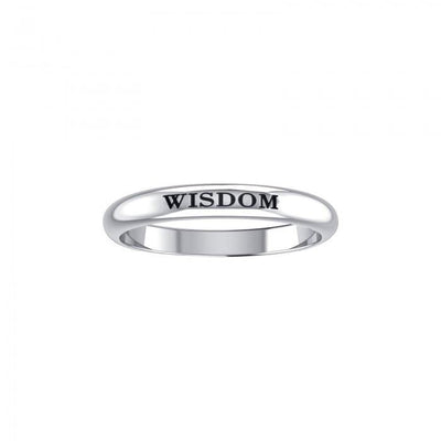 Maura Gems and Jewellery WISDOM Sterling Silver Ring